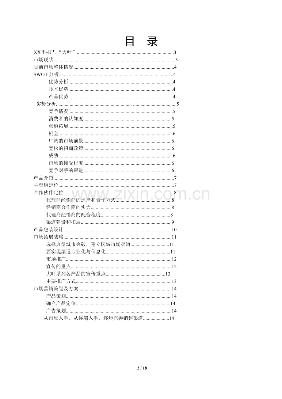 洗涤用品市场营销策划书.doc_第2页