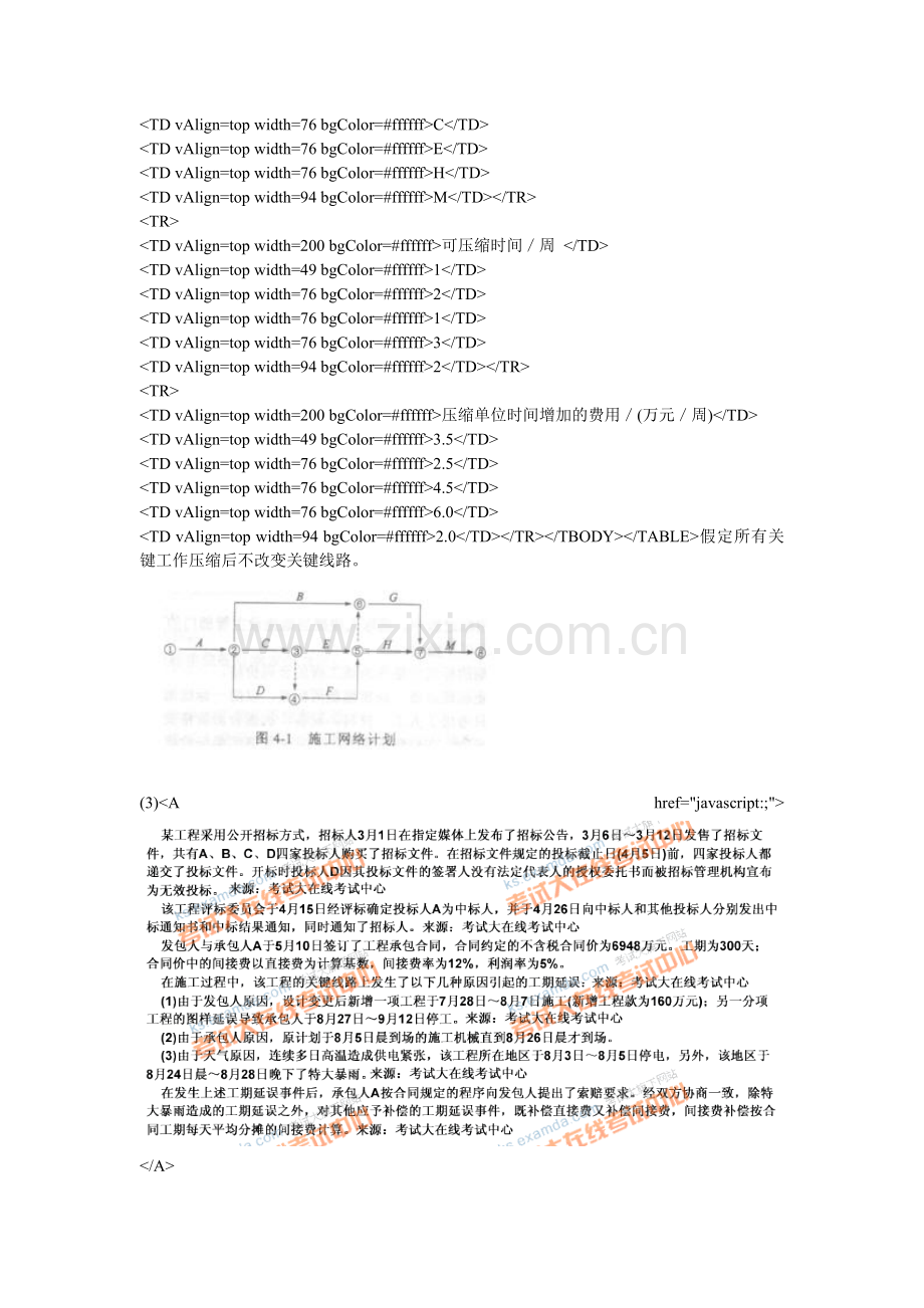 2009年招标师考试招标采购案例分析预测试题(1)-中大网校.doc_第2页