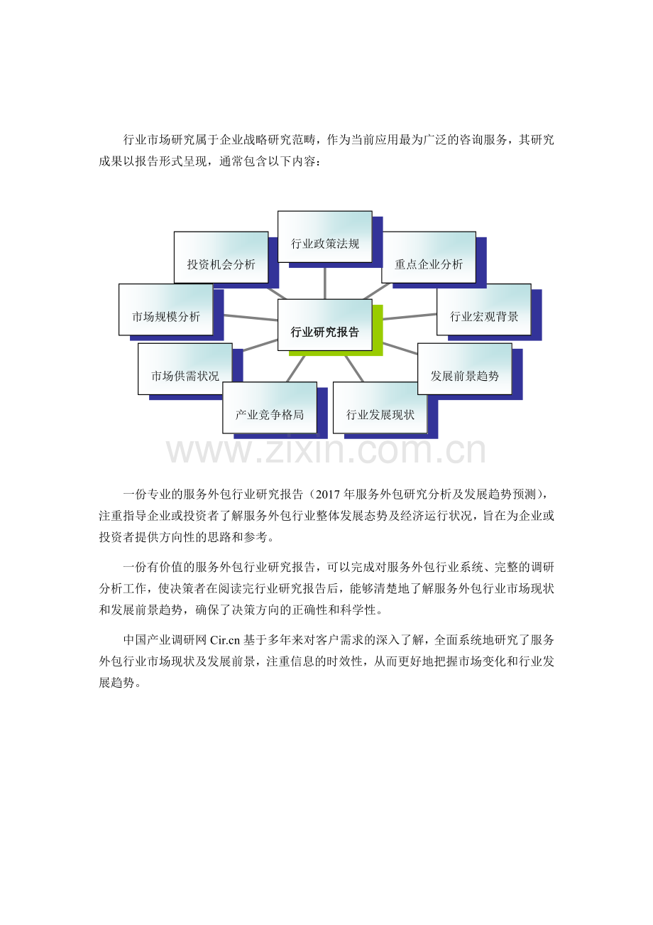 2017年服务外包研究分析及发展趋势预测-(目录).doc_第3页