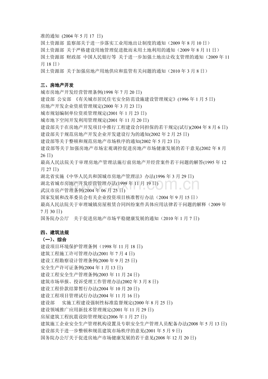 房地产法规目录(new).doc_第3页