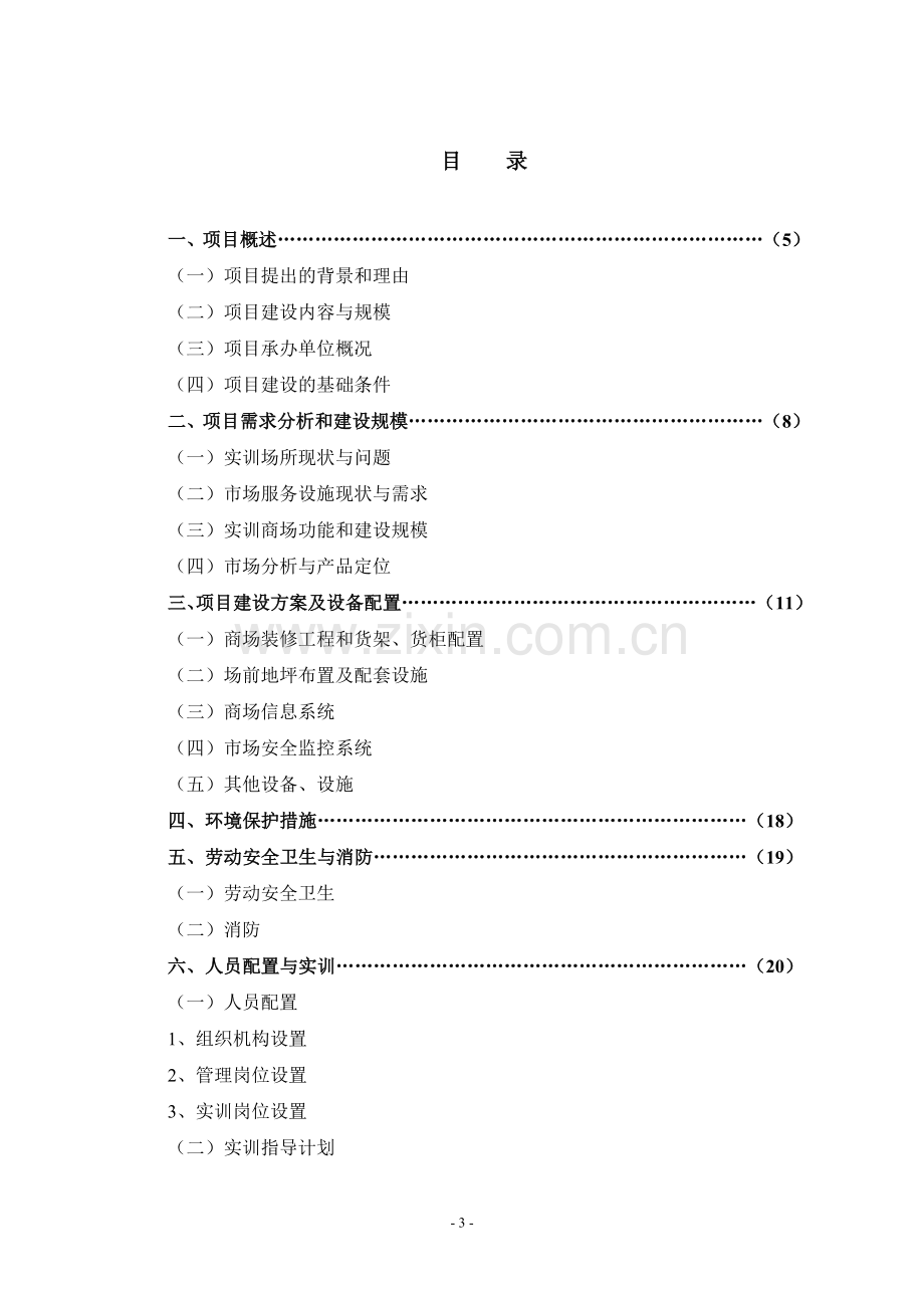 实训商场项目可行性研究报告.doc_第3页