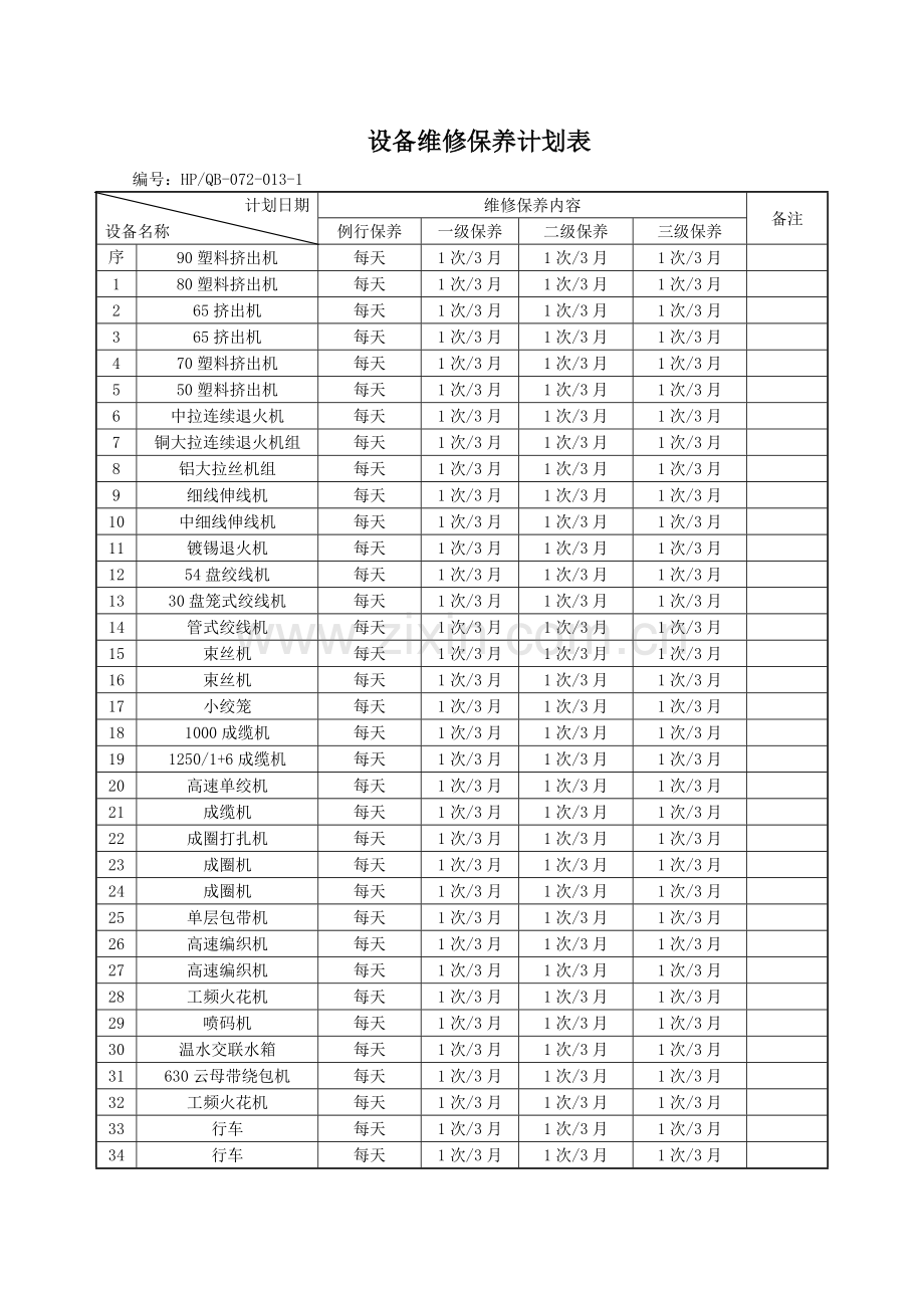 设备维护保养计划.doc_第3页