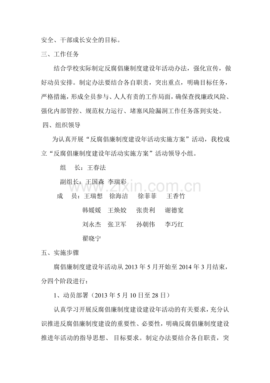 大猛明德小学反腐倡廉制度建设年活动实施方案.doc_第2页