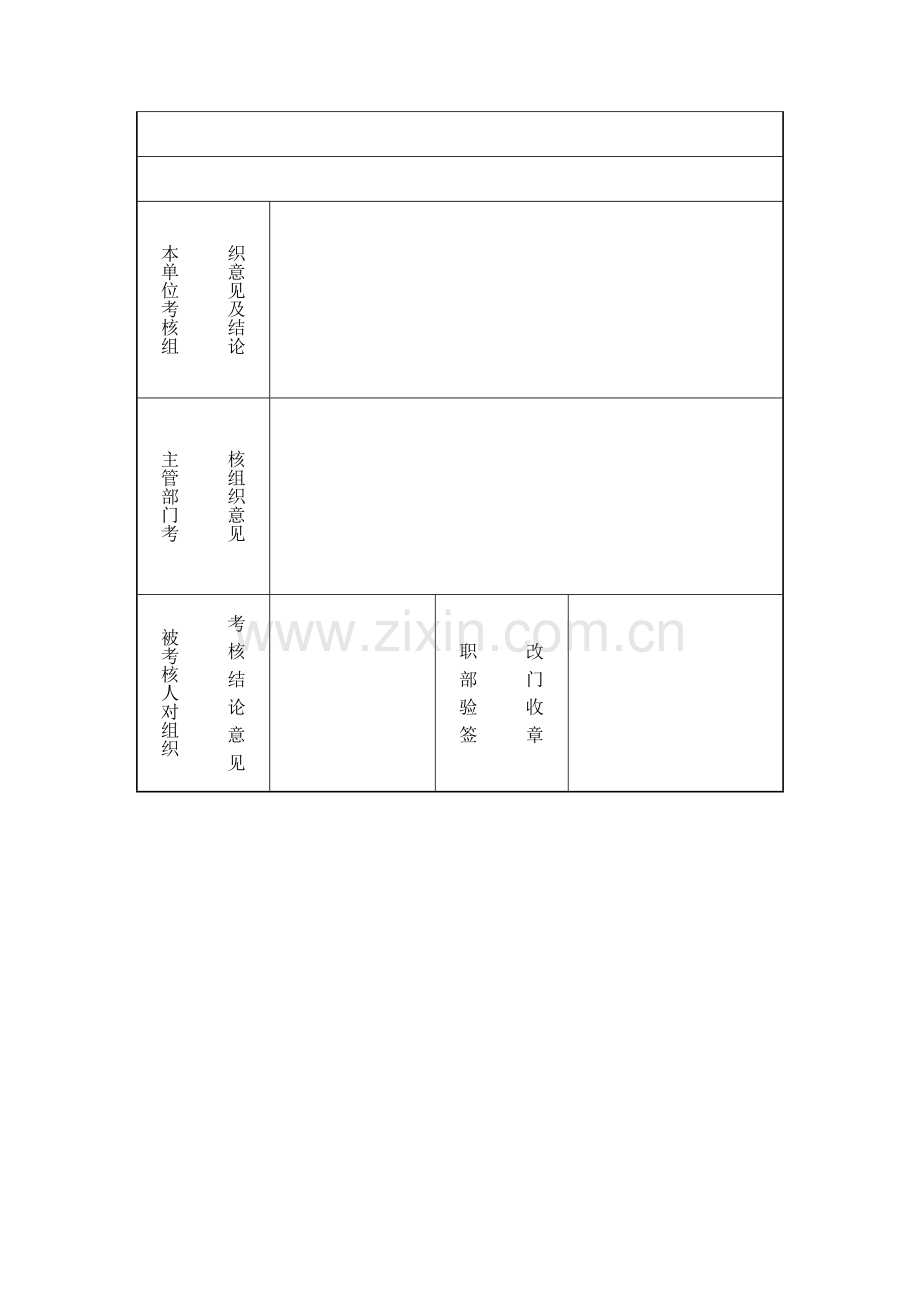 专业技术人员2013年度考核情况登记表.doc_第3页