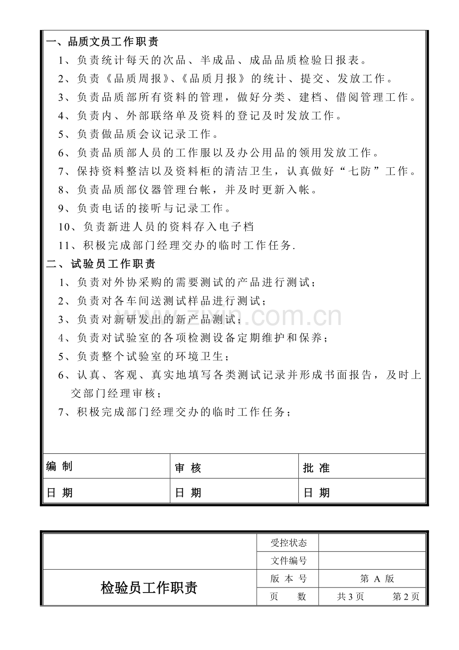 品检员工作职责.doc_第2页