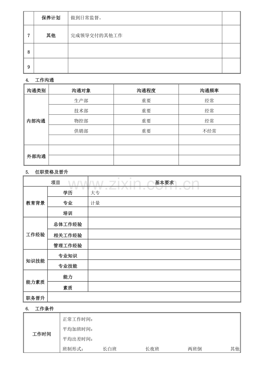 2计量管理主管岗位职责.doc_第2页