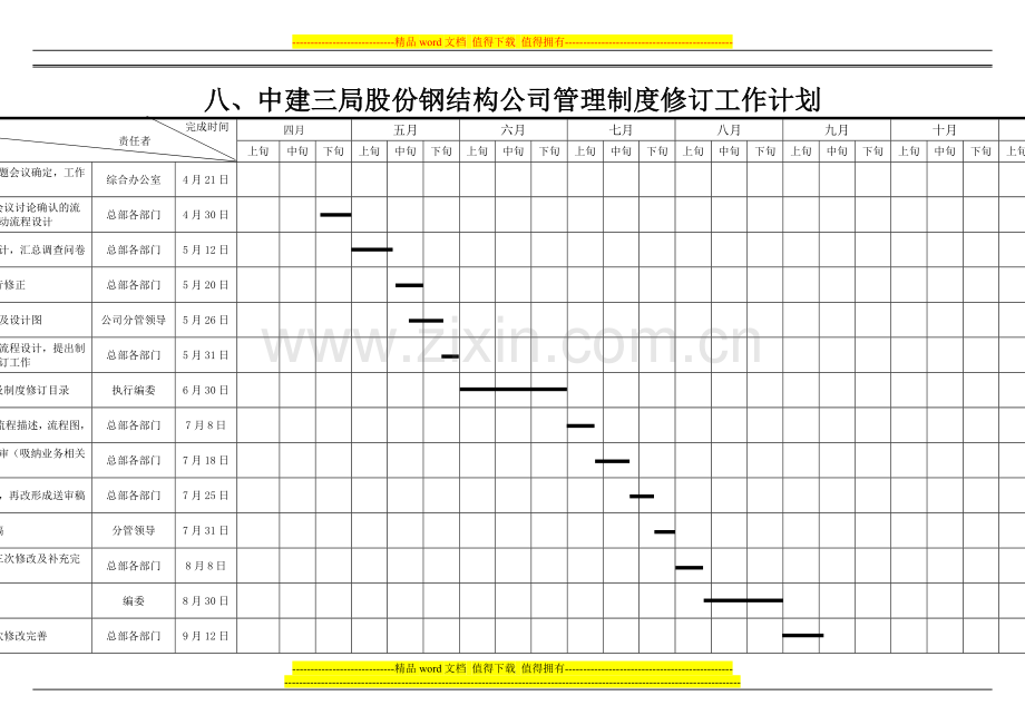 公司管理制度修订工作计划.doc_第1页