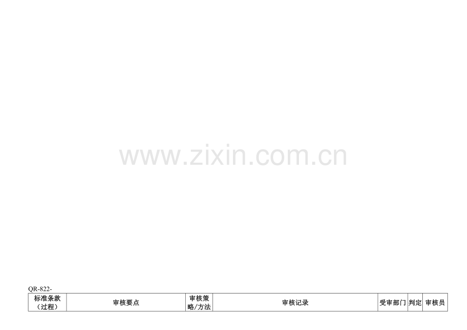 内审检查表(职业健康).doc_第1页