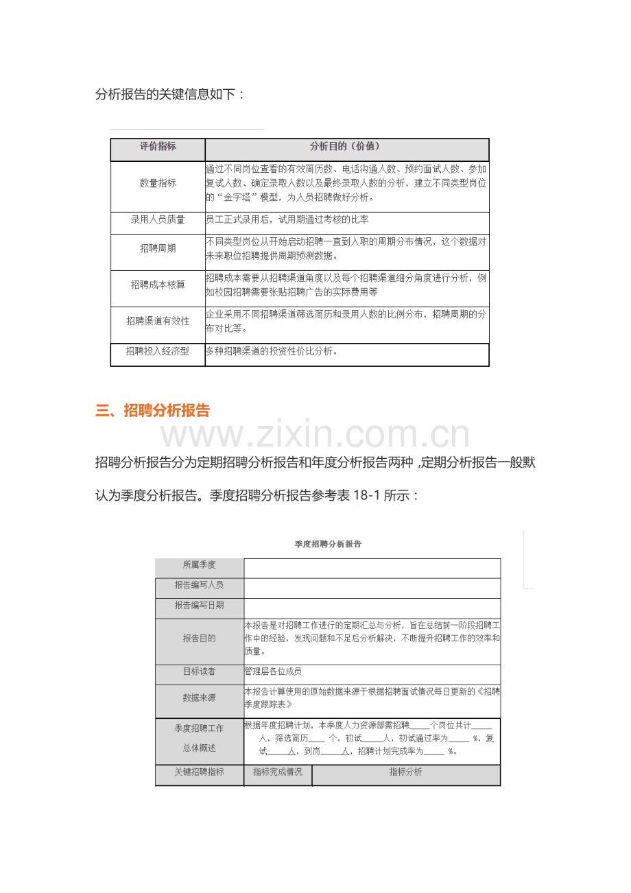 人力资源教你做一份完美招聘分析报告.doc_第2页