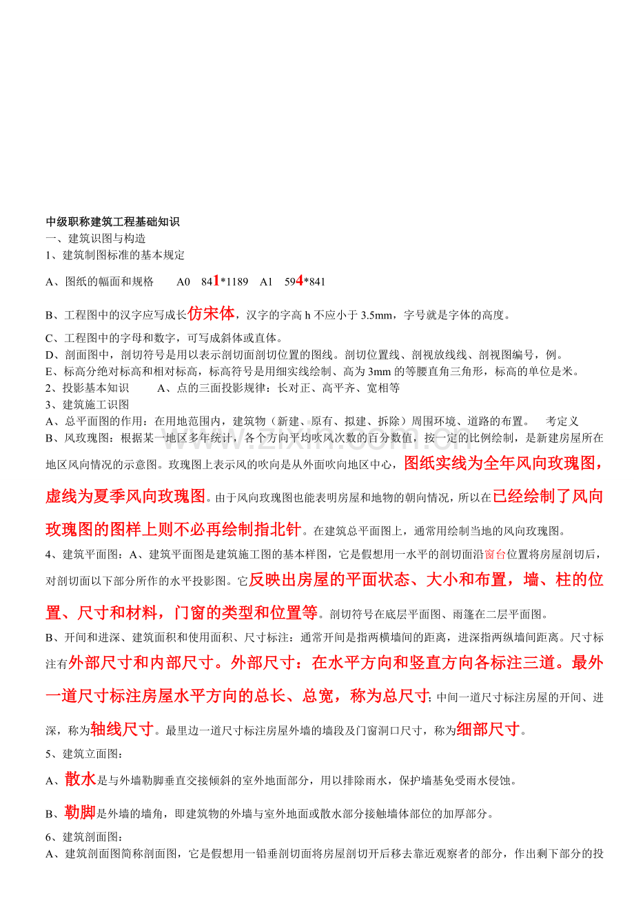 中级职称建设工程培训资料1.doc_第1页