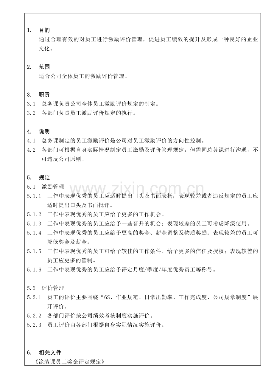 29激励员工管理规定.doc_第1页