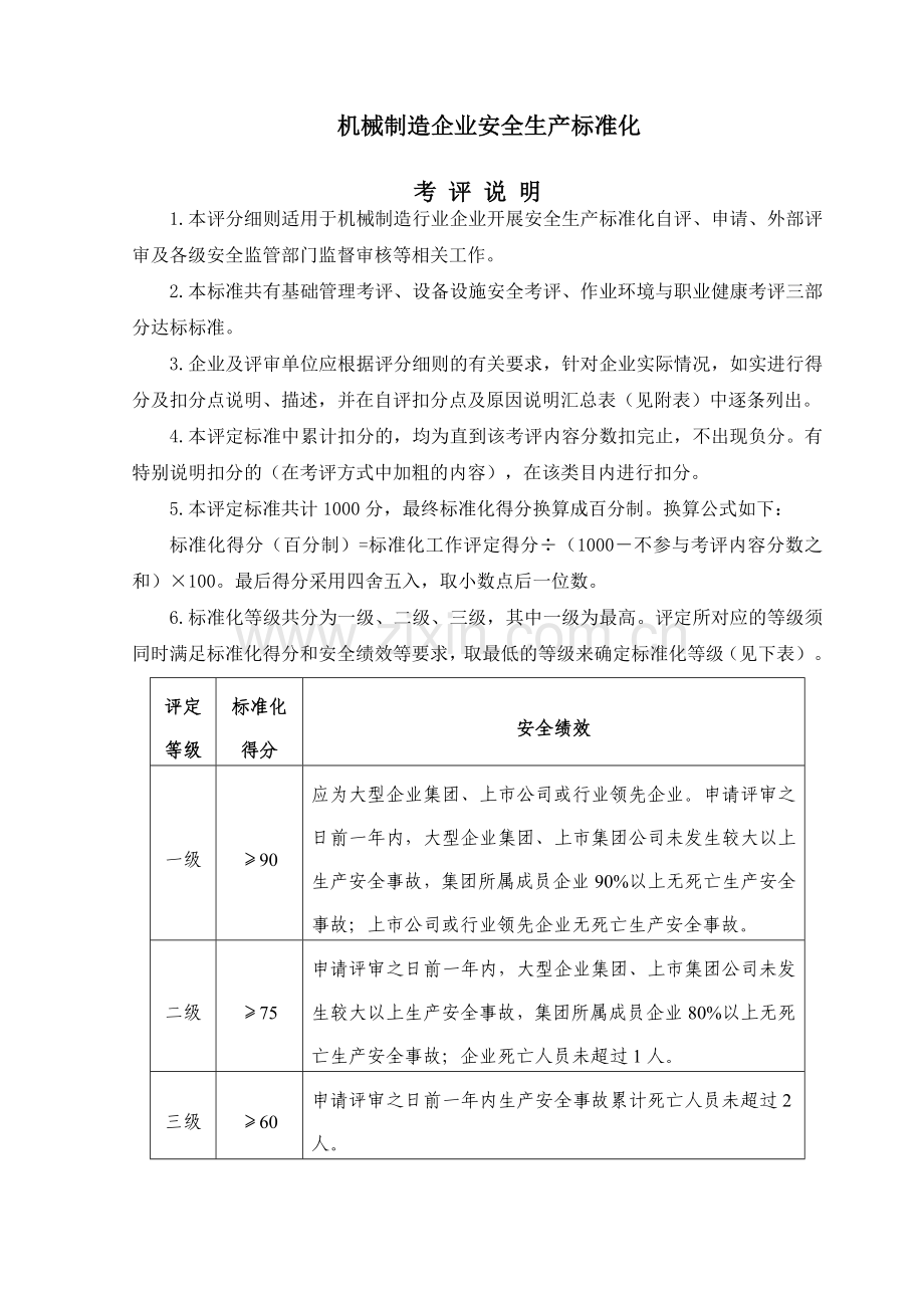 机械制造企业安全生产标准化.doc_第1页