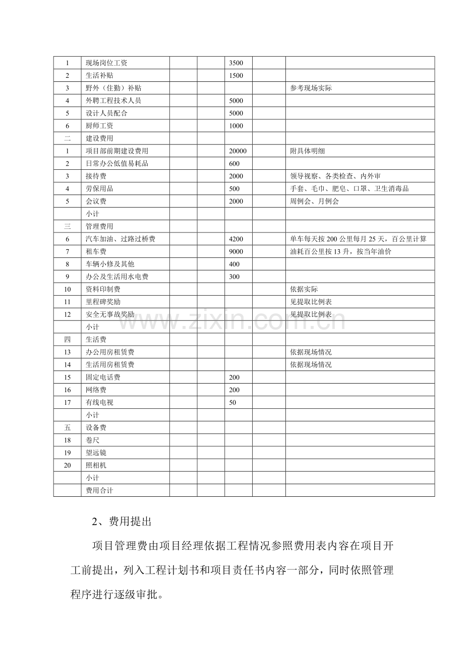 设备采购、项目管理费成本控制办法.doc_第3页