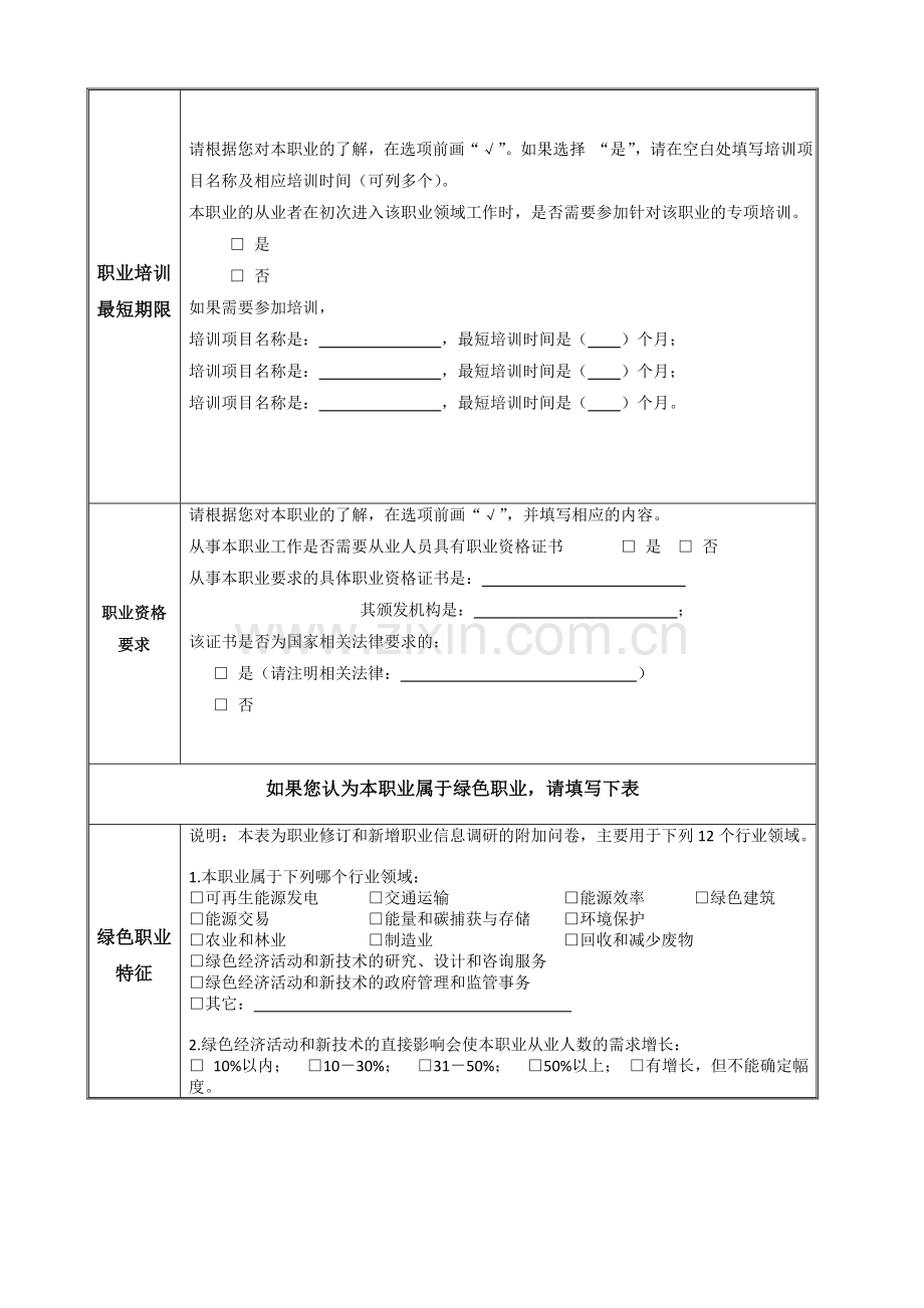 房地产测量人员-拟新增职业描述信息采集表-人力资源主管.doc_第3页