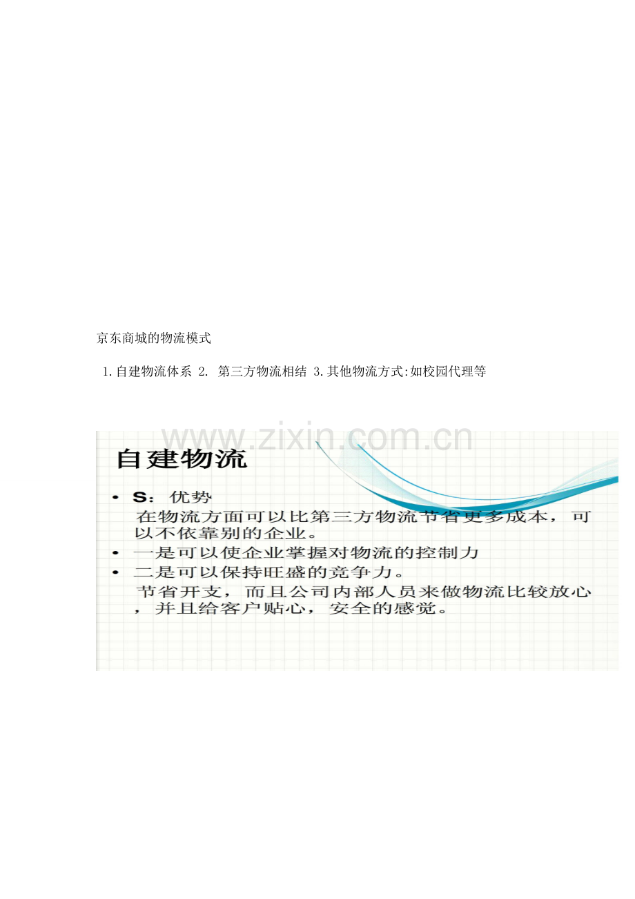 京东商城的物流模式.doc_第1页