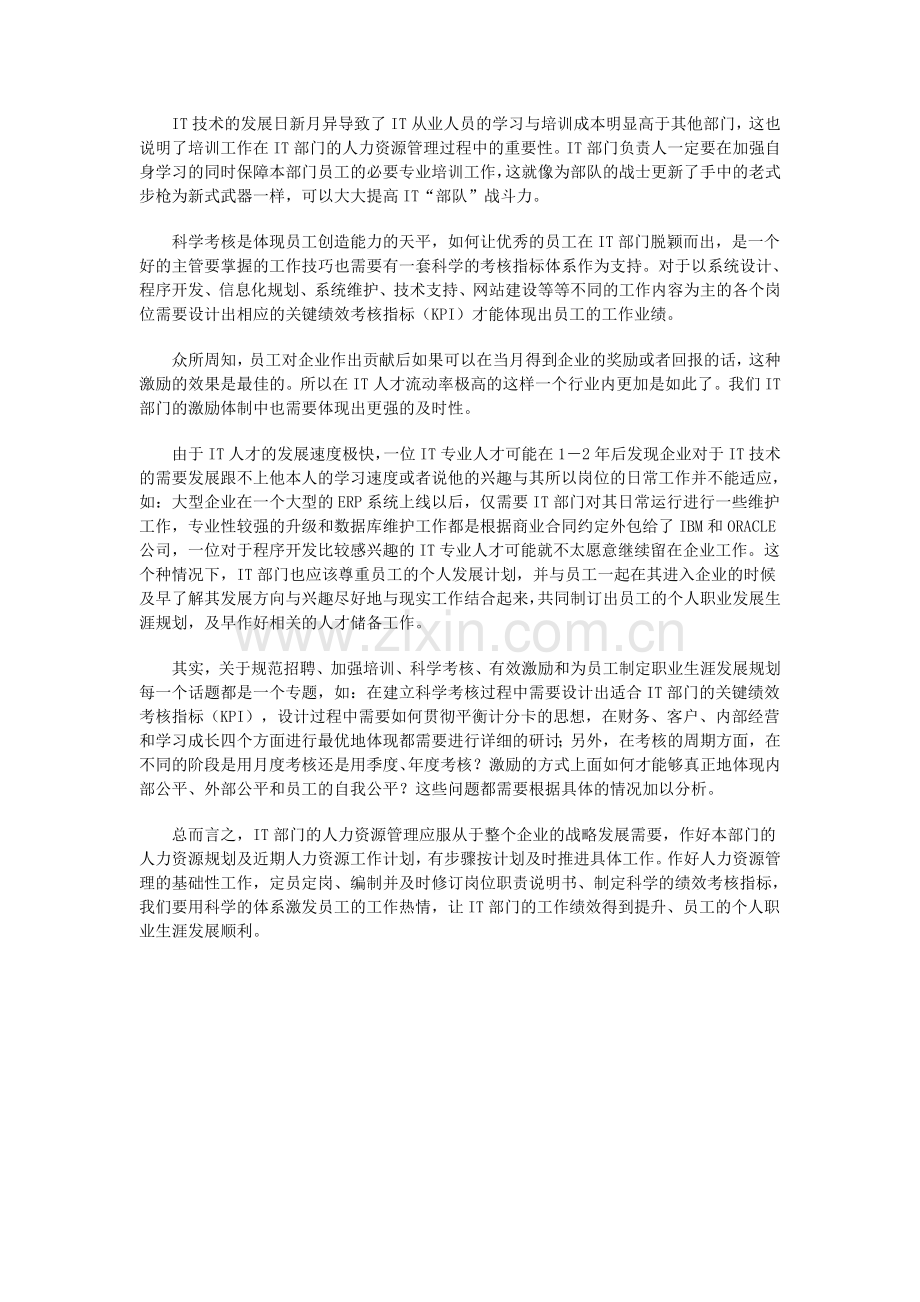 IT部门人力资源管理与绩效提升策略.doc_第2页