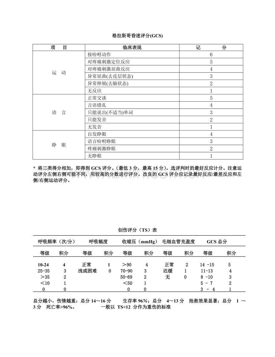 常用患者病情评估评分表.doc_第3页