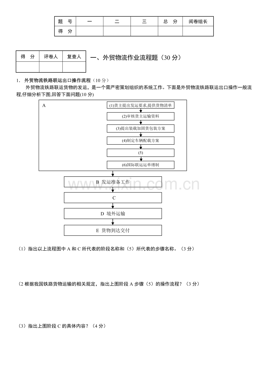 2012年物流员-实务-终稿-(命题定稿).doc_第2页