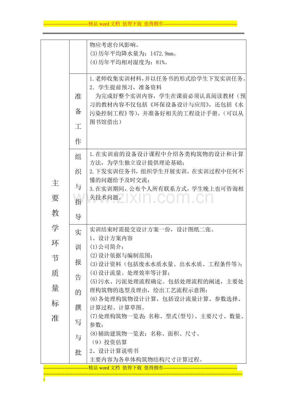 水净化设备设计及应用实训方案.doc_第2页