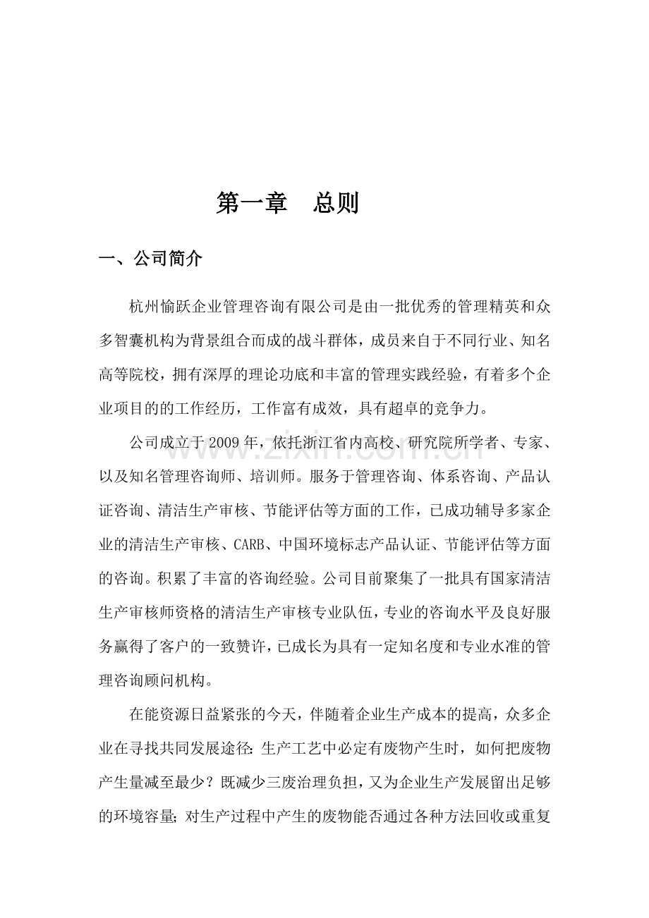 某咨询类公司规章制度.doc_第1页