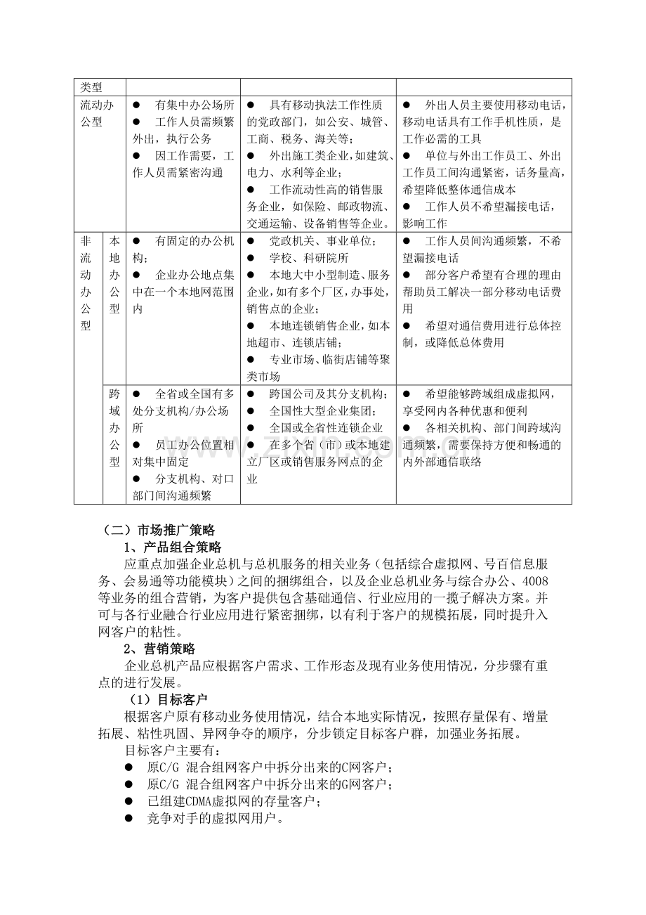 “总机服务-企业总机”业务营销策划方案.doc_第3页