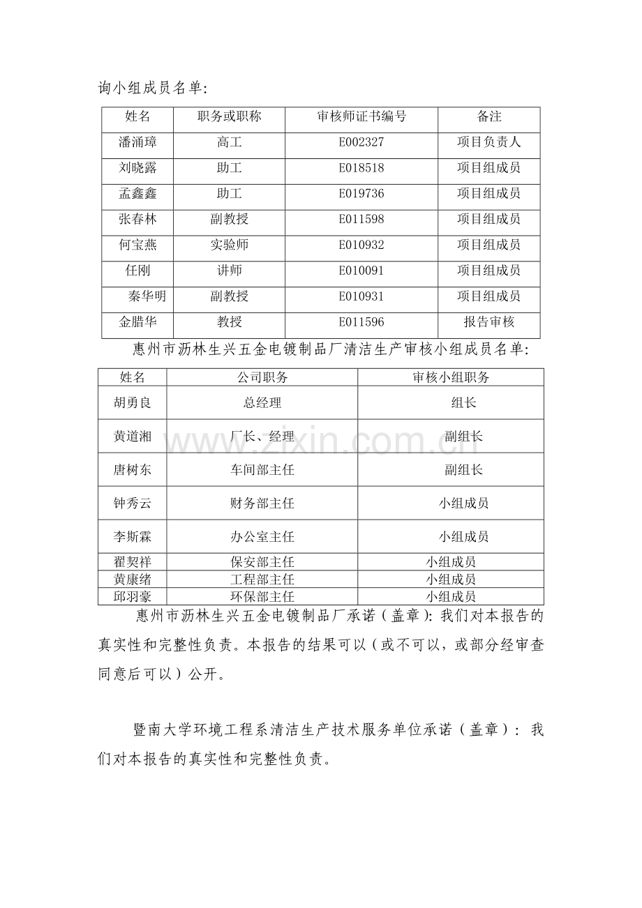 生兴电镀厂清洁生产审核报告(修改版).doc_第2页