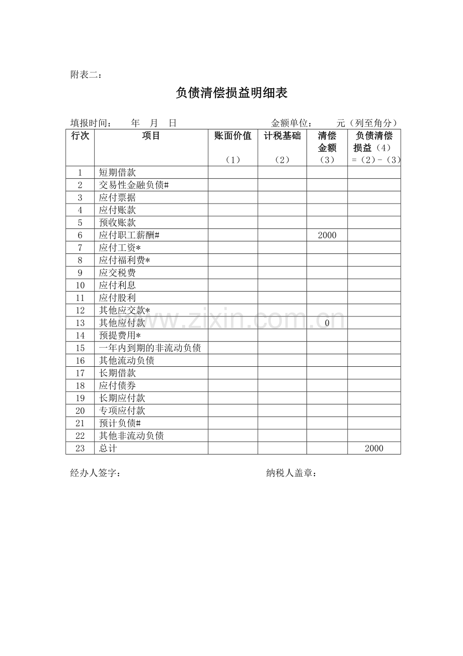 中华人民共和国企业清算所得税申报表及附表.doc_第3页