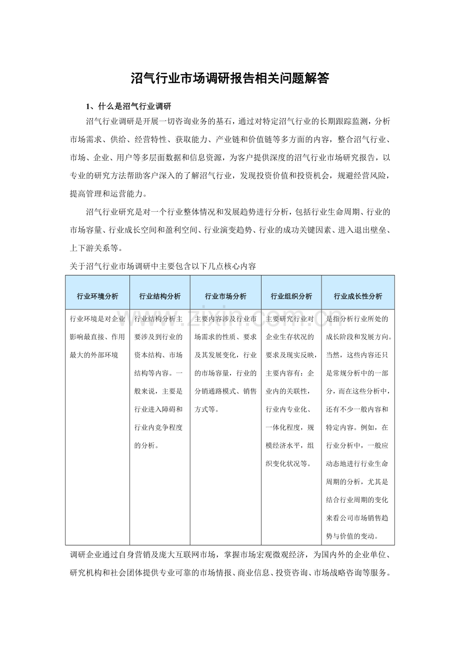 中国沼气市场专项调查及未来五年发展机会分析报告.doc_第3页