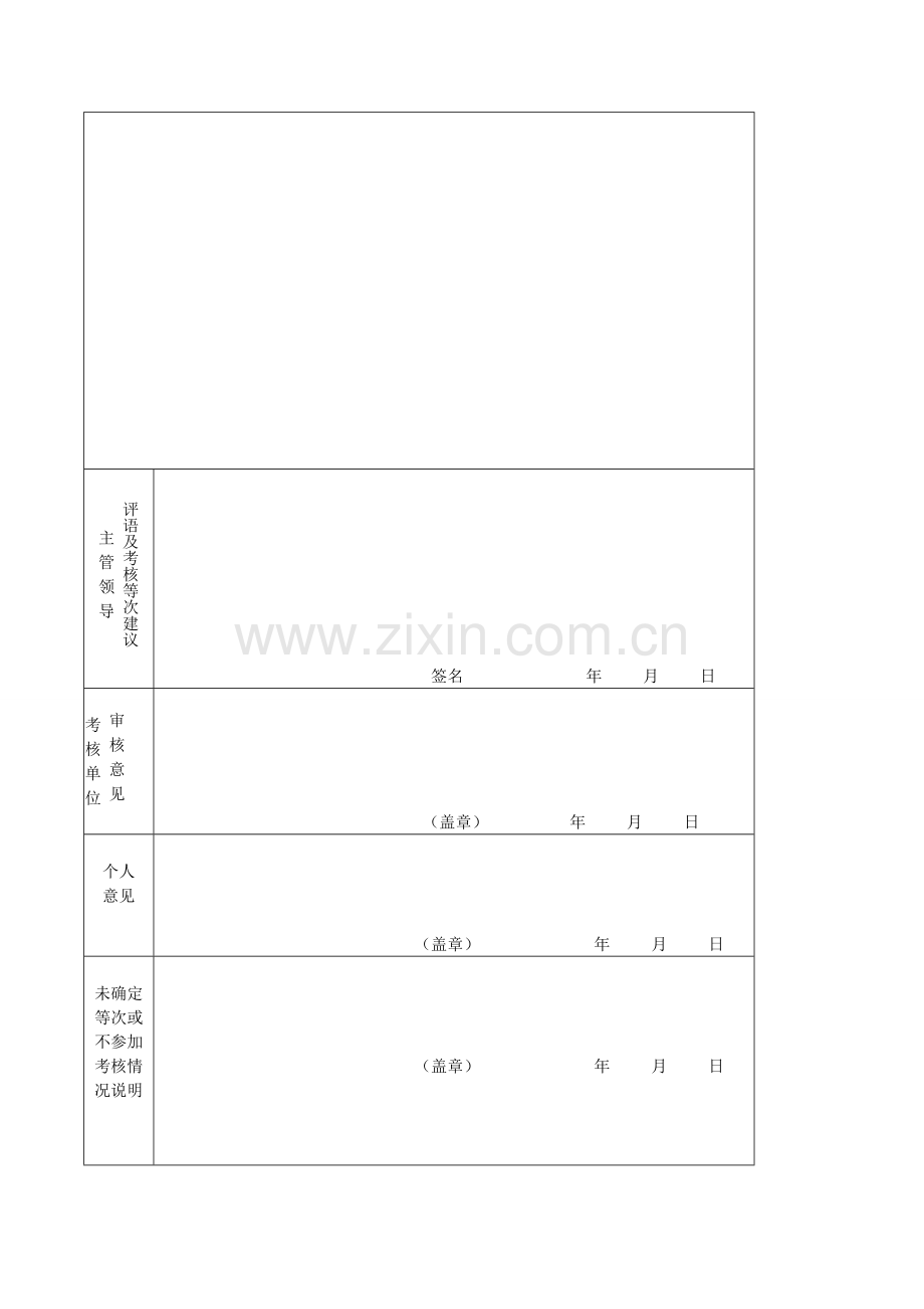 2014年度考核登记表.doc_第3页