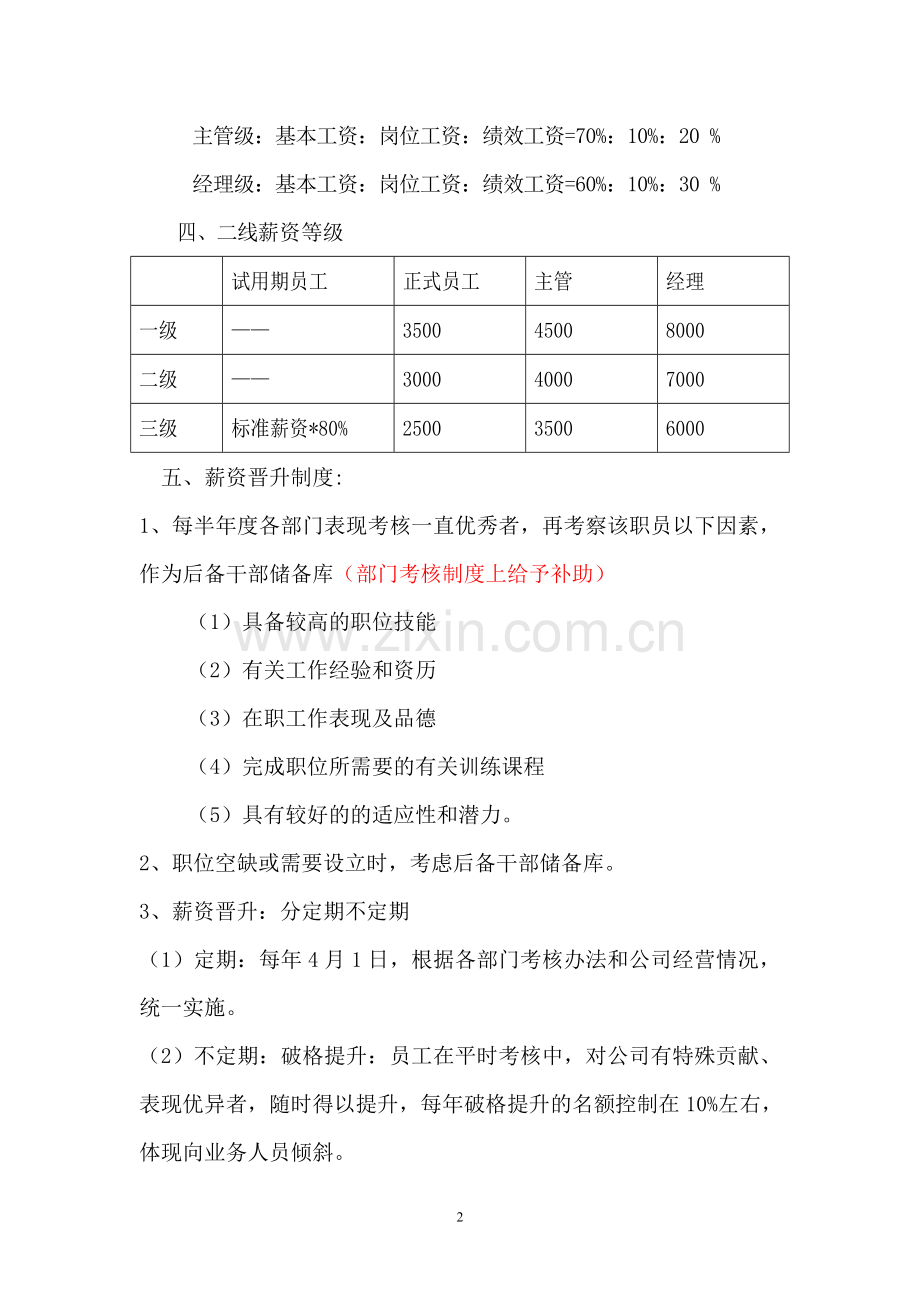 薪资等级晋升制度.doc_第2页