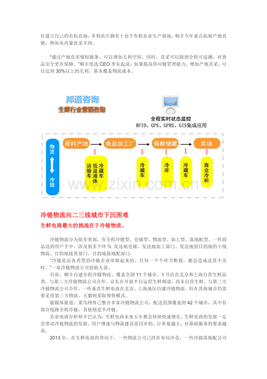 生鲜行业电商营销供应链管理及冷链物流优化策略.doc_第2页