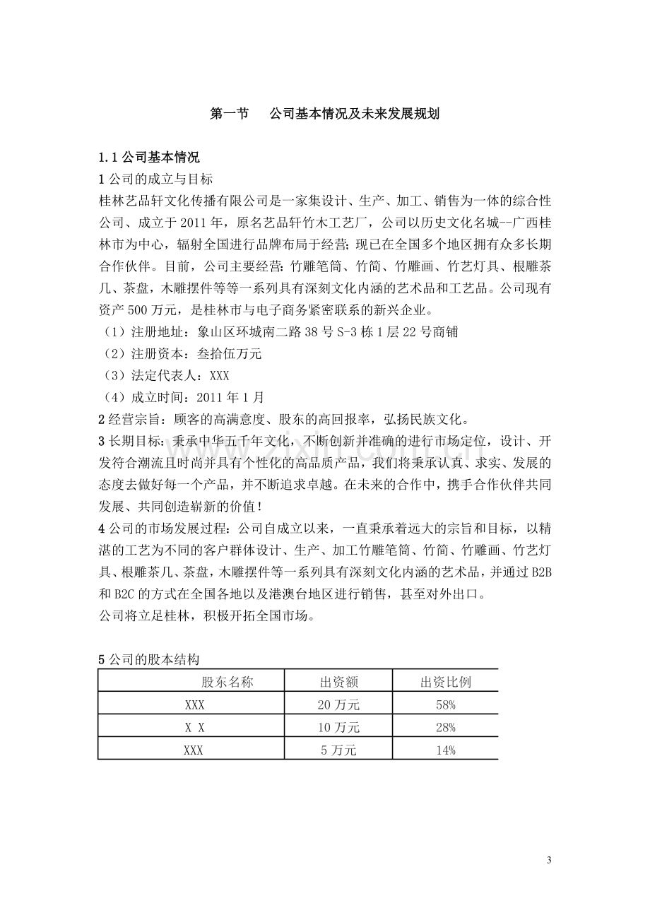 电子商务企业商业计划书.doc_第3页