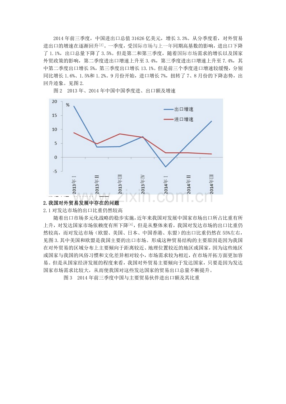 2010-2014年我国对外贸易发展现状分析.doc_第2页