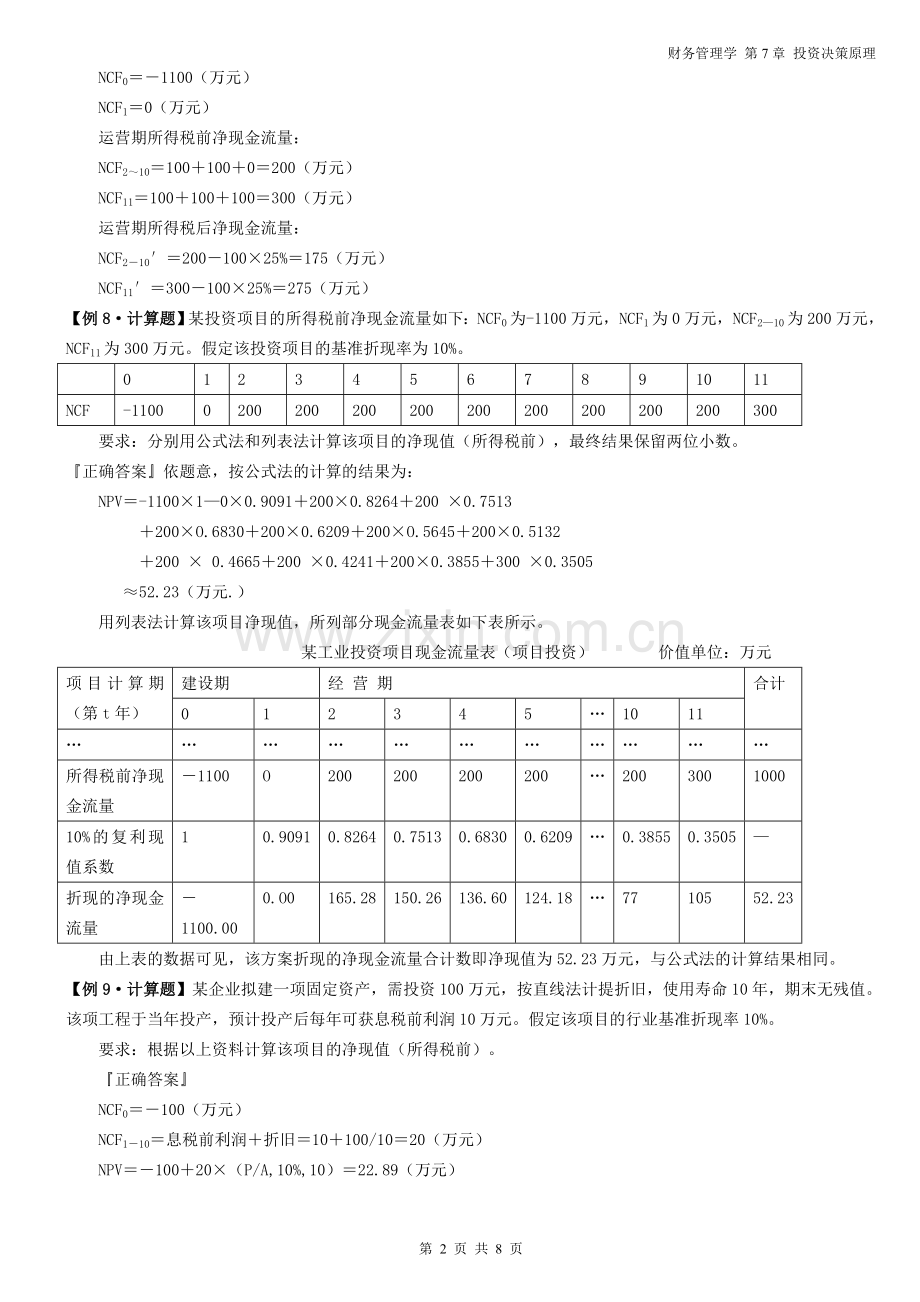 财务管理学---第7章-例题答案.doc_第2页