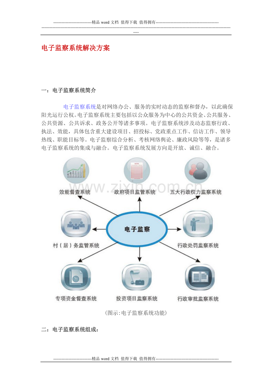 电子监察系统解决方案.doc_第1页