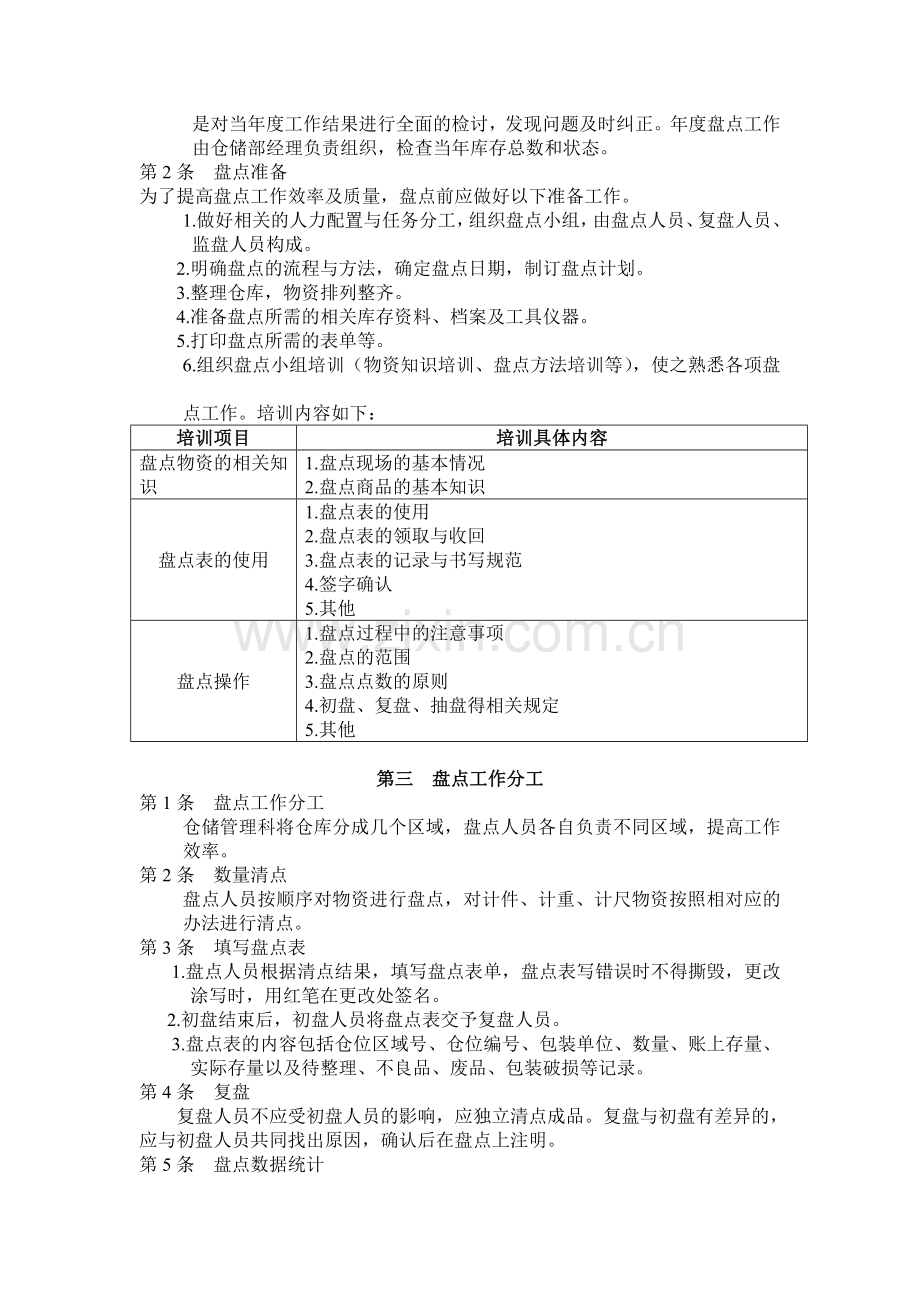 物资盘点管理制度.doc_第2页