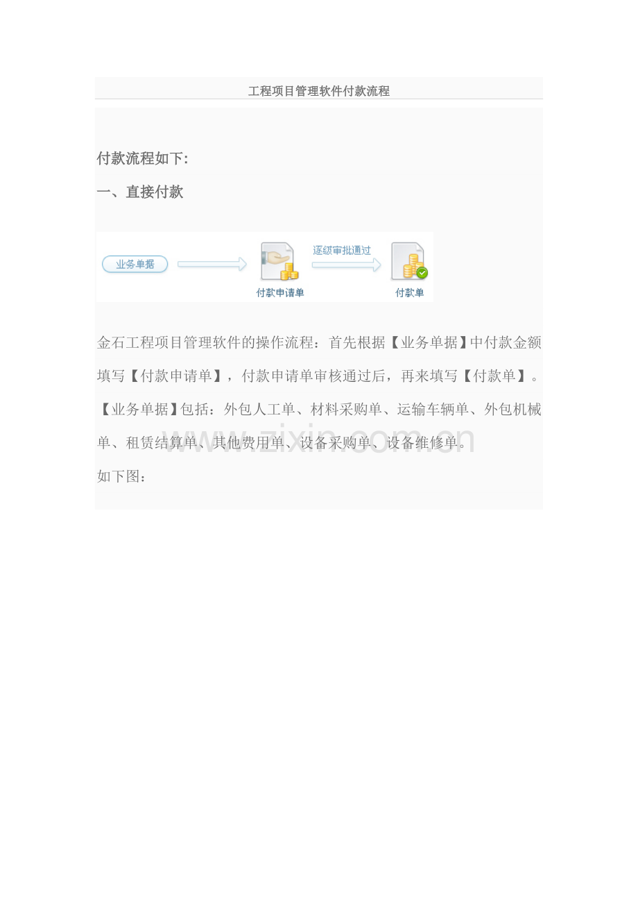 工程项目管理软件付款流程.doc_第1页