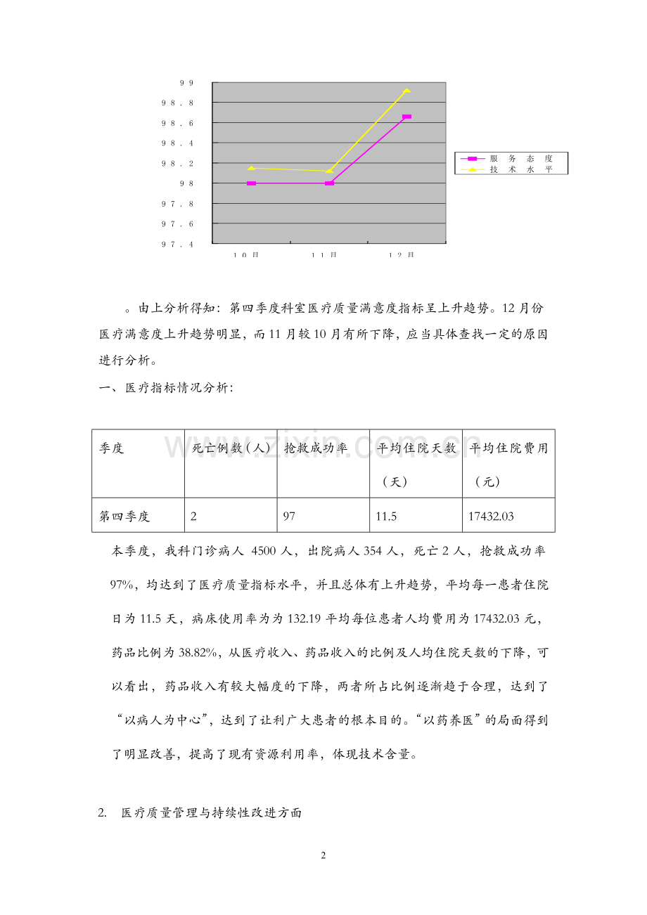 第四季度医疗质量安全管理与持续改进总结1-(1).doc_第2页