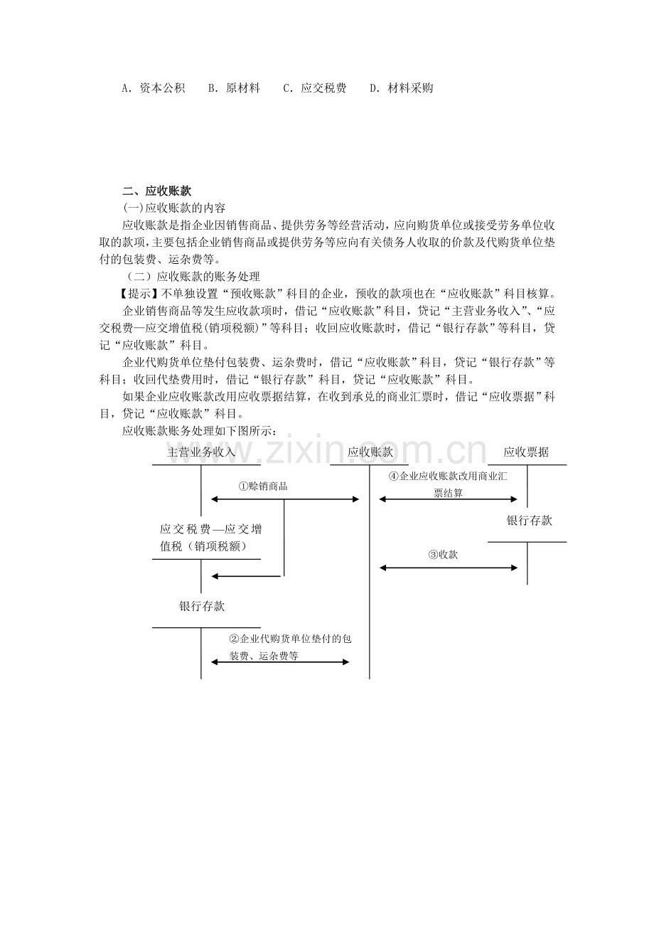 初级会计-第一章资产第二节应收及预付款项.doc_第3页