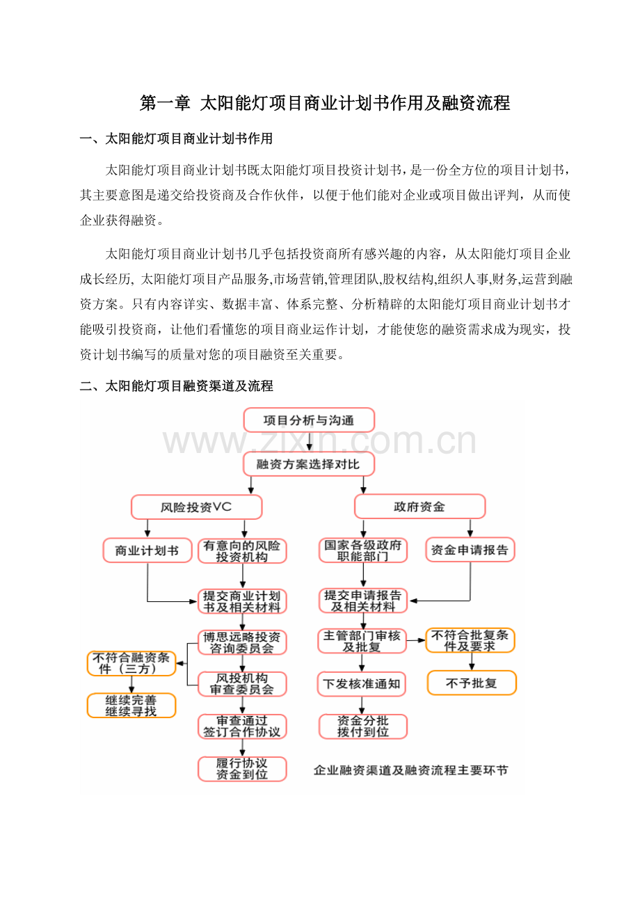 2013年优秀太阳能灯项目商业计划书(可行性研究报告).doc_第3页