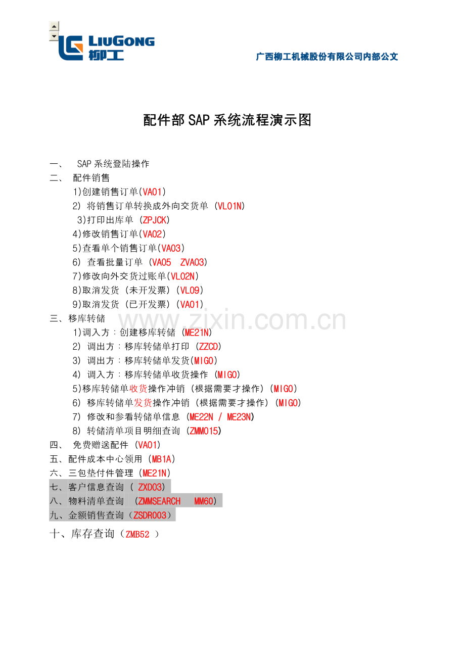 SAP系统操作演示流程图要点.doc_第1页