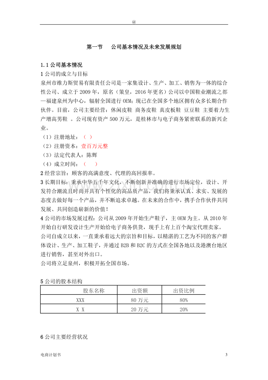 电子商务男鞋商业计划书.doc_第3页