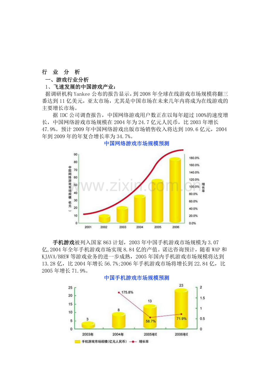 游戏行业分析.doc_第1页