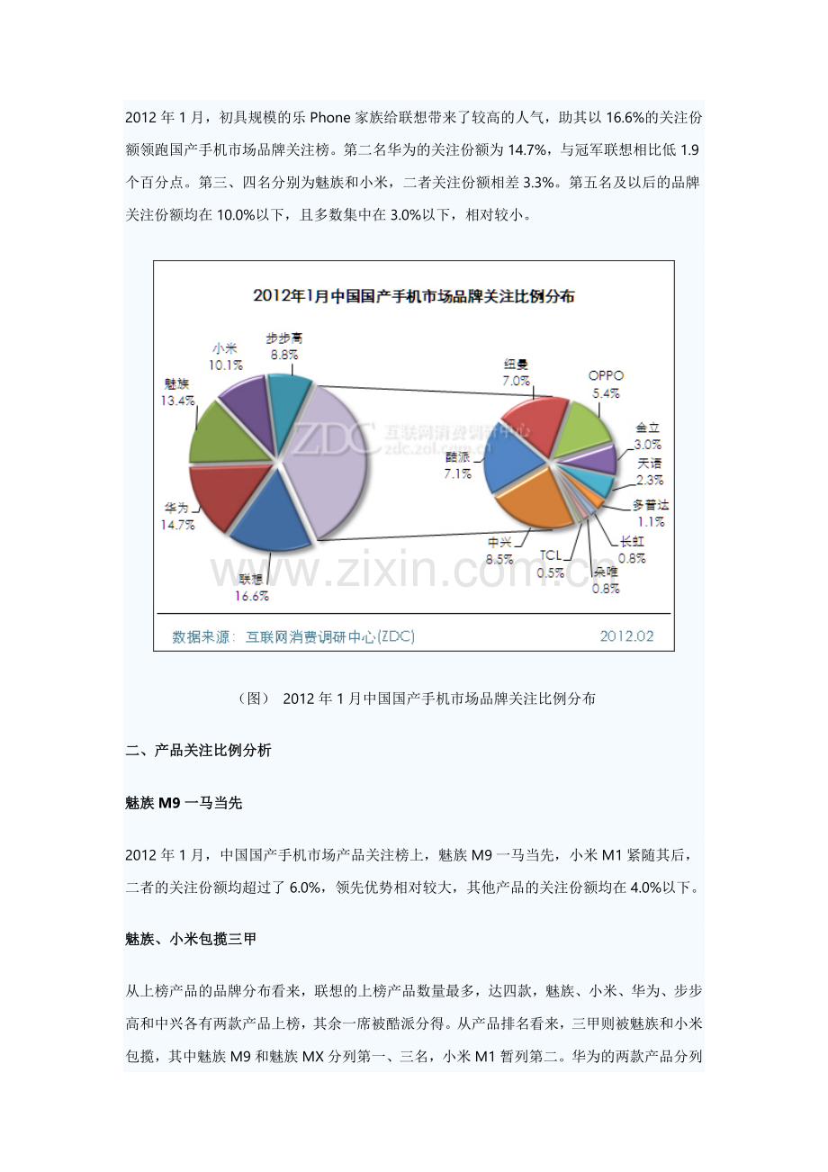 智能手机排行榜2012：国产智能手机品牌市场分析.doc_第2页