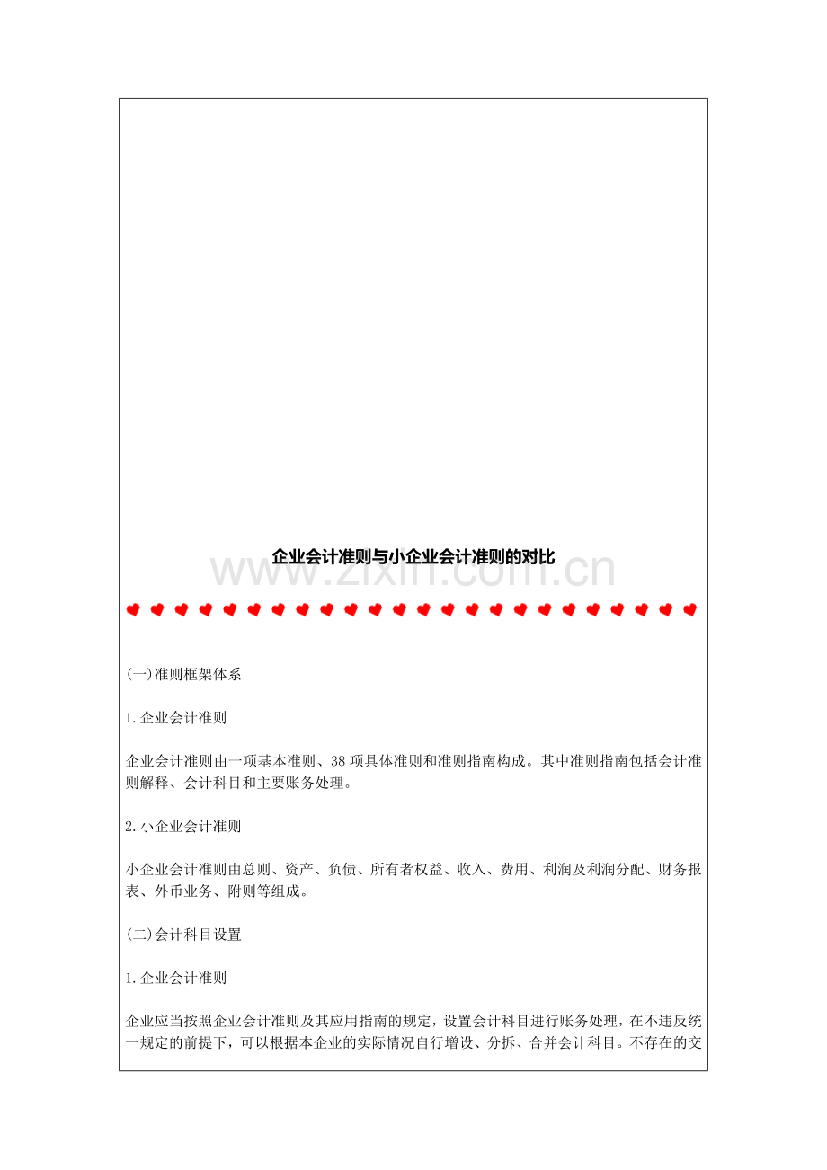 企业会计准则与小企业会计准则的对比.doc_第1页