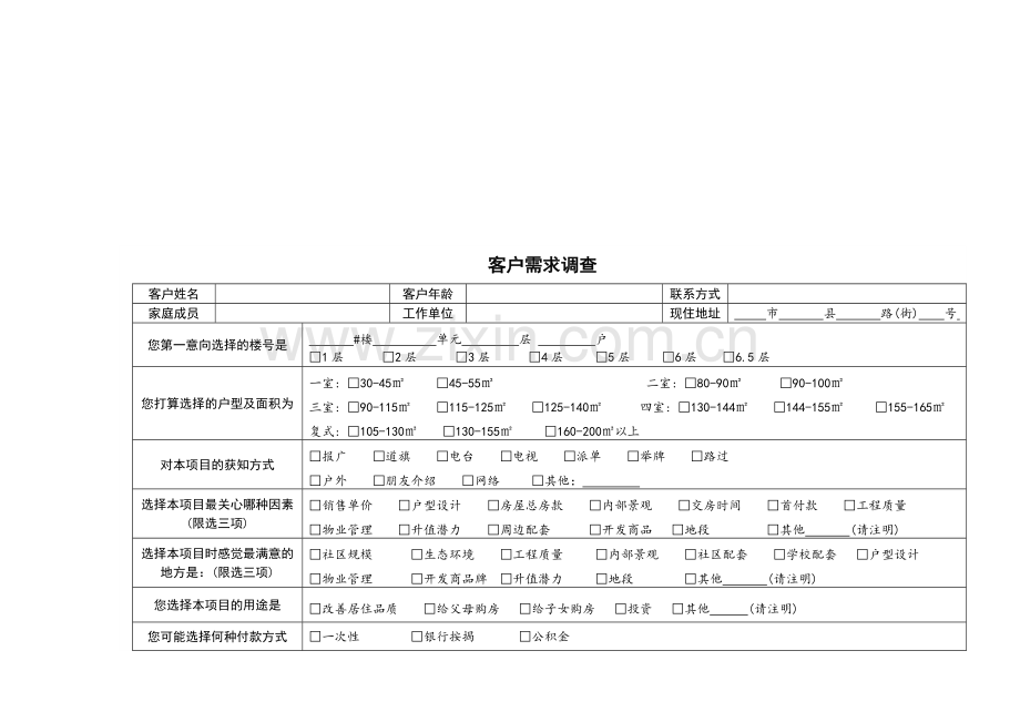 房地产全程销售表格35页.doc_第3页