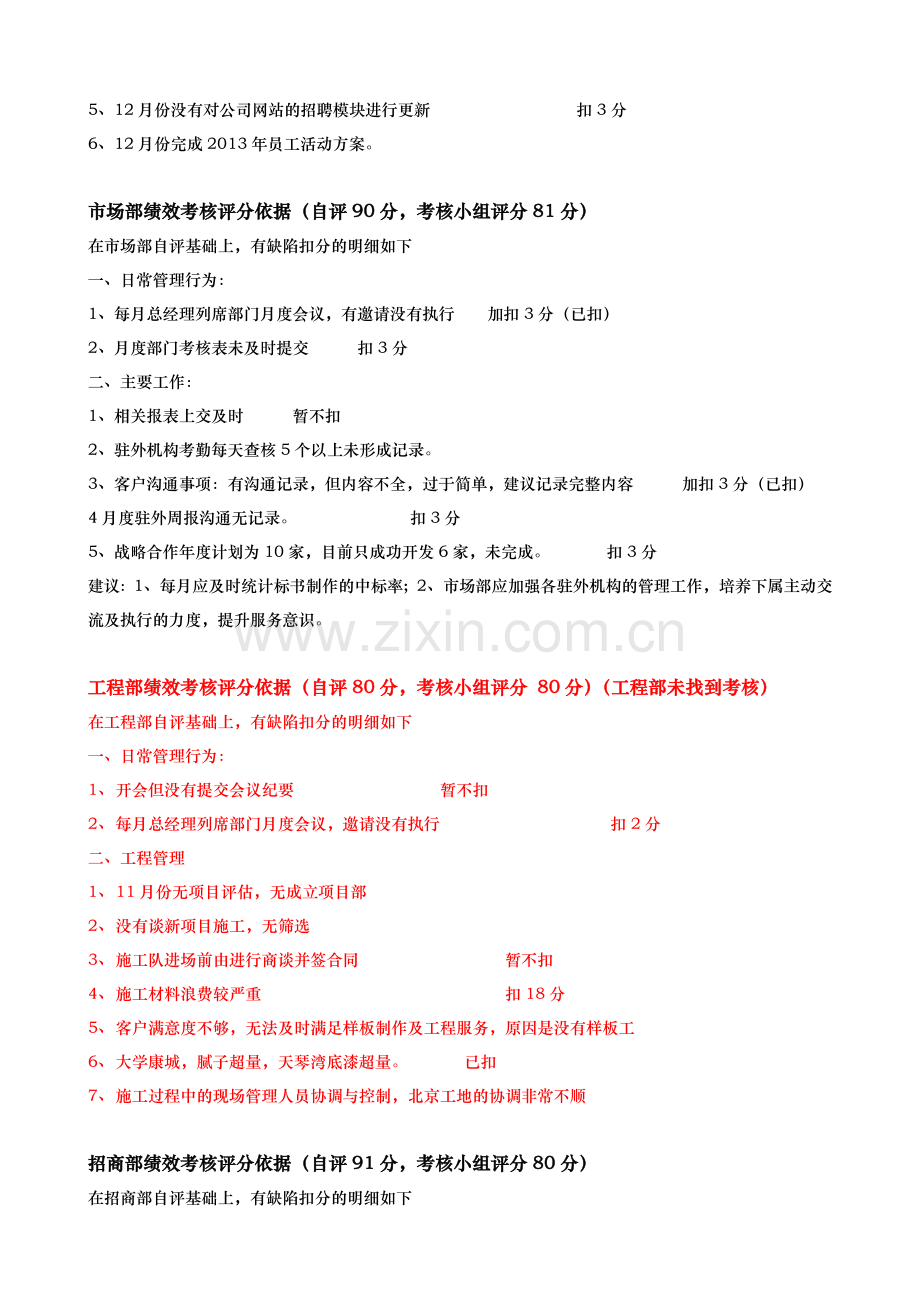 12月部门经理绩效考核评分依据.doc_第2页