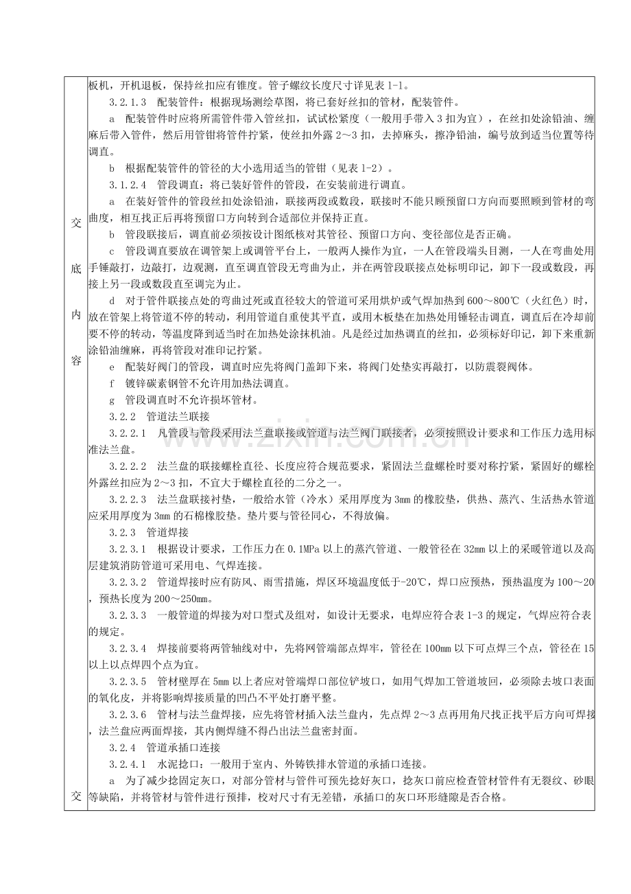 19暖卫设备及管道安装分项工程质量技术交底卡.doc_第3页