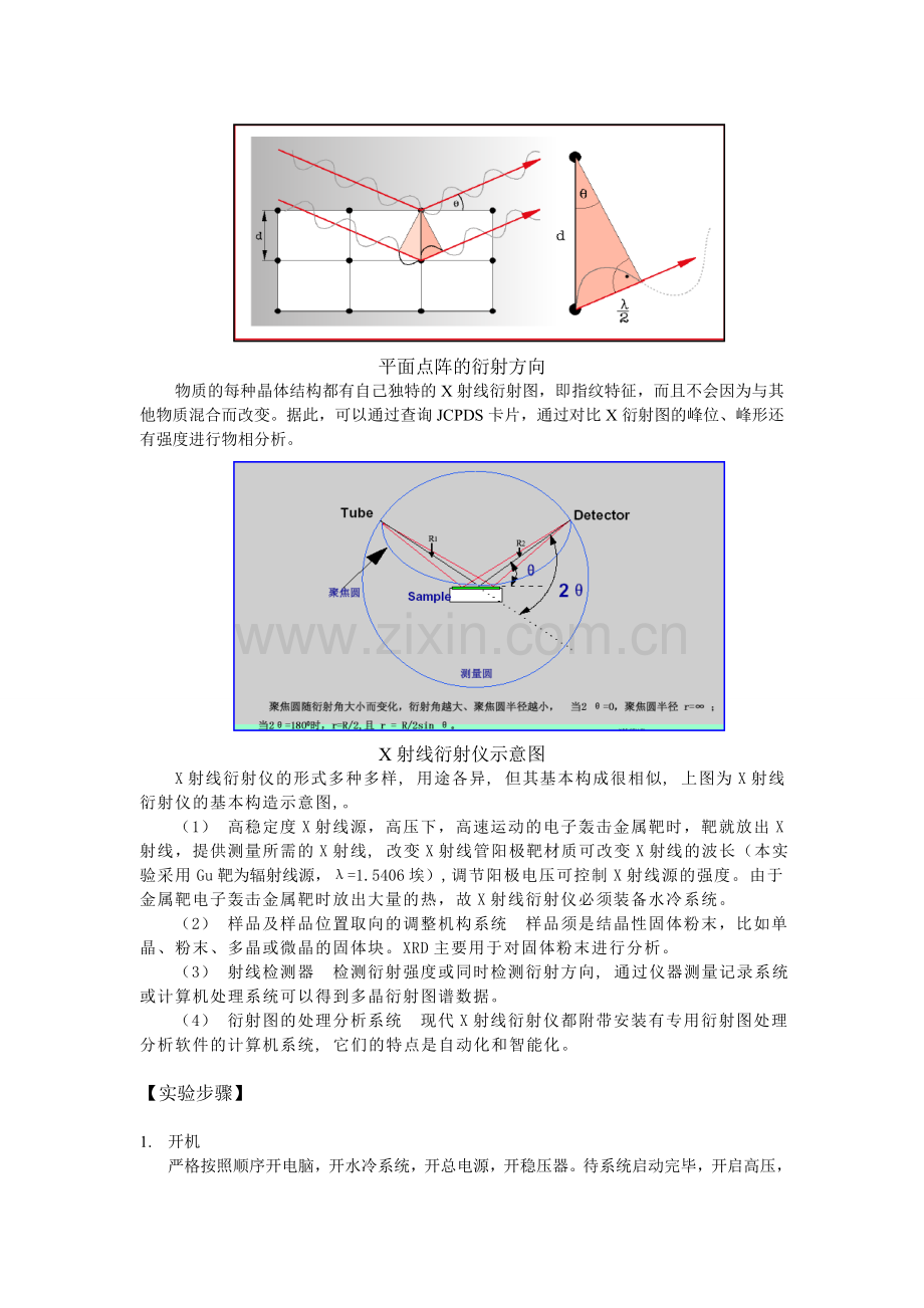 二氧化钛的X射线粉末衍射分析(山大实验).doc_第2页