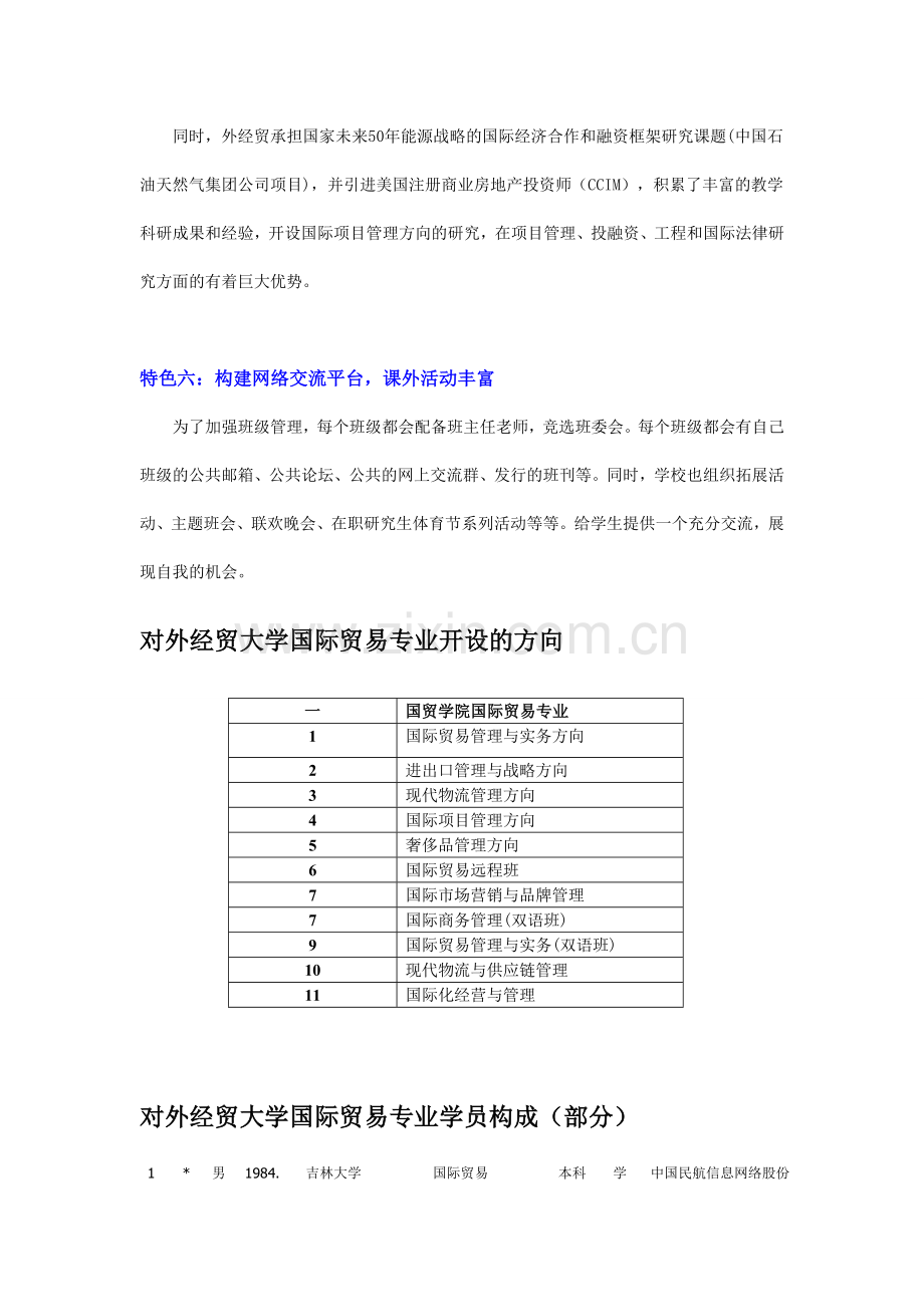 对外经贸大学国际贸易专业在职研究生优势分析.doc_第3页